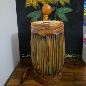 Star Wars Galaxy's Edge Disney Parks Ewok Drum with Stick and Shoulder Strap